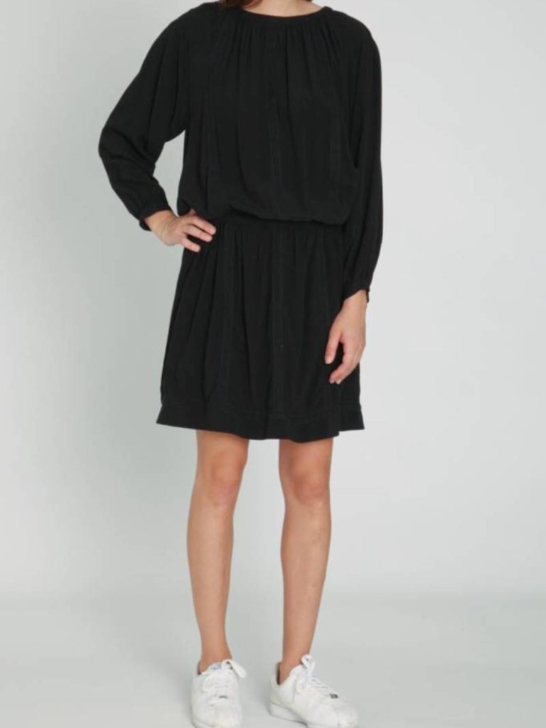 Soeur Dolly Black Lace Detail Dress Size 36 Nwt — image 2 of 8